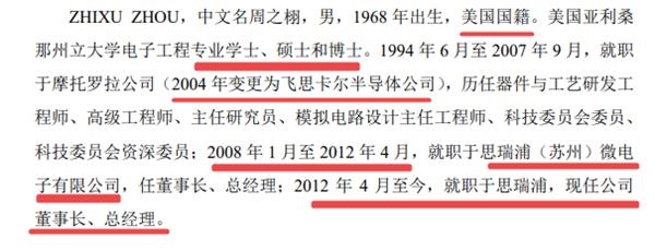 思瑞浦冲刺IPO：去年营收暴增近2亿 第一大客户身份存疑